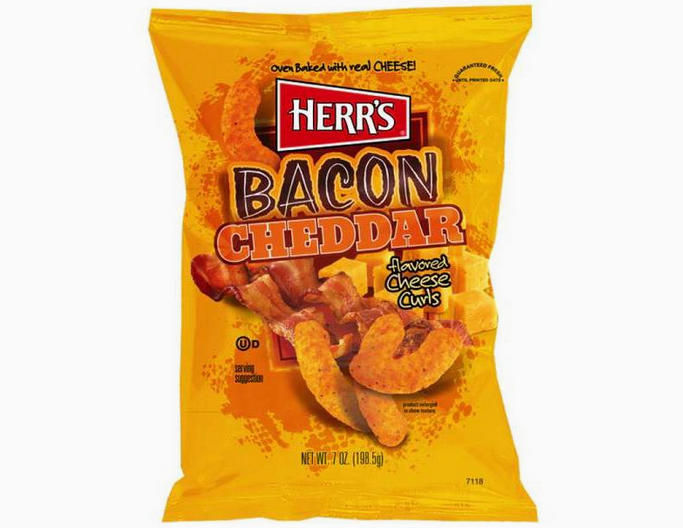 Herr's Bacon Cheddar 198.5g